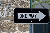One Way Sign Free Stock Photo - Public Domain Pictures