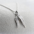 sterling silver angel wings necklace by martha jackson sterling silver ...