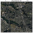 Aerial Photography Map of Mount Ephraim, NJ New Jersey