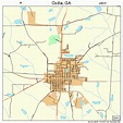 Ocilla Georgia Street Map 1357428