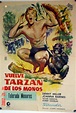 "VUELVE TARZAN DE LOS MONOS" MOVIE POSTER - "TARZAN, THE APE MAN" MOVIE ...