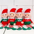 Elfos de Navidad personalizados con nombre y año / | Etsy