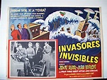 "INVASORES INVISIBLES" MOVIE POSTER - "INVISIBLE INVADERS" MOVIE POSTER