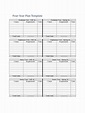 Four-Year Plan Template - Edit, Fill, Sign Online | Handypdf