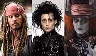 Johnny Depp: Sus 10 personajes más pintorescos