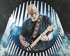 David Gilmour. Acryl painting, created by Ineke Veltman David Gilmour ...