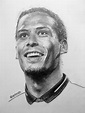 My drawing of Virgil van Dijk : r/LiverpoolFC