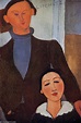 Reproducciones De Bellas Artes Jacques Lipchitz y Su esposa de Amedeo ...