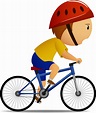 Bike Rider Cartoon - ClipArt Best