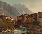 Johann Wilhelm Schirmer | Blick auf Chiavenna | MutualArt