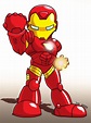 Chibi - Iron Man | Iron man cartoon, Iron man, Chibi