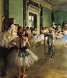 The Ballet Class - Edgar Degas - WikiArt.org - encyclopedia of visual arts