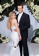 Fergie and Josh Duhamel | Celebrity weddings, Celebrity wedding dresses ...
