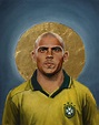 Ronaldo Nazario | Football icon, Football art, Football player drawing