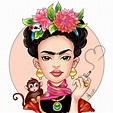 10+ Dibujos Frida Kahlo Pinterest