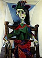 Dora Maar au Chat by Pablo Picasso - ArtPaintingArtist