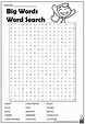 Free Printable Large Print Word Searches Web Printable 100 Word Word ...