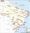 Mapa aeroportos Brasil e mundo - Para facilitar a viagem!