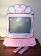 Disney Princess Pink 13" TV with DVD / VHS Player / Compact Disc