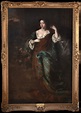 Proantic: Portrait De Marie De Modène, Reine d'Angleterre, XVIIe Siè