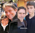 Murilo Rosa posa ao lado dos filhos durante férias em Orlando; confira ...