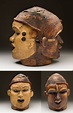 Africa | Janus mask from the Ejagham (Ekoi) people of Nigeria ...