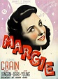 Margie (1946) starring Jeanne Crain — Danish Film Poster | Jeanne crain ...