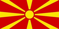Bandeira da Macedônia • Bandeiras do Mundo