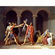 Obra de Arte - Juramento de los Horacios - Jacques-Louis David