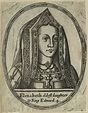 Queen Elizabeth of York, daughter of King Edward IV, mother of Henry ...