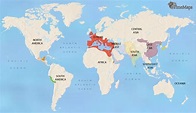 Map of the World in 200 CE: History at a time of Empires | TimeMaps