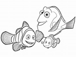 Dibujos de Disney Buscando a Dory para Colorear para Colorear, Pintar e ...