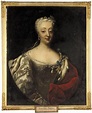 Portrait of Queen Sophie Magdalena of Denmark, wife of King Christian ...