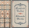 Gottfried Keller Gesammelte Werke in fünf Bänden (5 Bände) von Keller ...