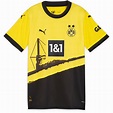 Puma | Borussia Dortmund Home Shirt 2023 2024 Womens | Yellow/Black ...