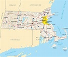 Boston estados unidos mapa - Mapa de Boston, estados unidos (Estados ...