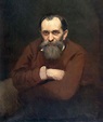 Ivan Nikolayevich Kramskoy Wassili Grigorjewitsch Perow, 1881, 71×81 cm ...