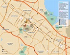 Palo Alto hotels and sightseeings map - Ontheworldmap.com