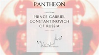 Prince Gabriel Constantinovich of Russia Biography - Russian prince ...