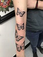 4 butterfly tattoo | Butterfly tattoos on arm, Butterfly tattoos for ...