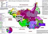 Ethnic groups in the Republic of South Sudan [3100x2189] : MapPorn