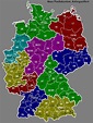 Deutschland Karte Plz