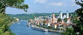 Sehenswürdigkeiten Dreiflüssestadt Passau. Urlaub in Passau im Bayr. Wald.