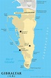 Mapas de Gibraltar - Atlas del Mundo