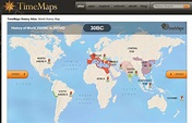 The TimeMap of World History is an interactive history atlas and ...