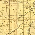Vintage Map of Jackson County, Missouri 1887 by Ted's Vintage Art