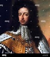 Wilhelm III (1650-1702). Porträt von König William III. von England ...