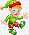 Santa Claus Christmas Elf Clip Art, PNG, 5011x6000px, The Elf On The ...