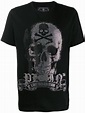 Philipp Plein Platinum Cut Skull T-shirt in Black for Men - Lyst