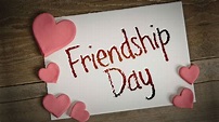 Friendship Day Greeting Card With Hearts - Heart - 1920x1080 Wallpaper ...